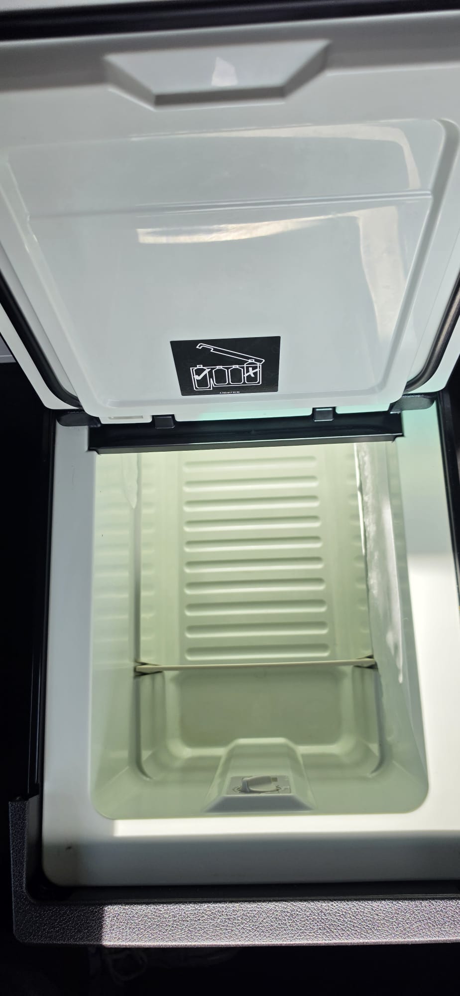In-cab fridge